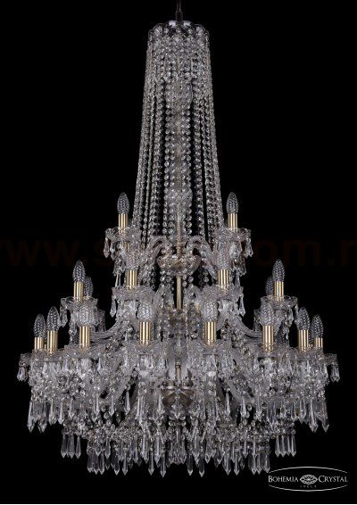 Люстра хрустальная Bohemia Ivele 1403/16+8+4/300/h-130/3d/Pa