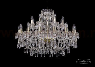 Люстра хрустальная Bohemia Ivele 1403/16+8/300/G