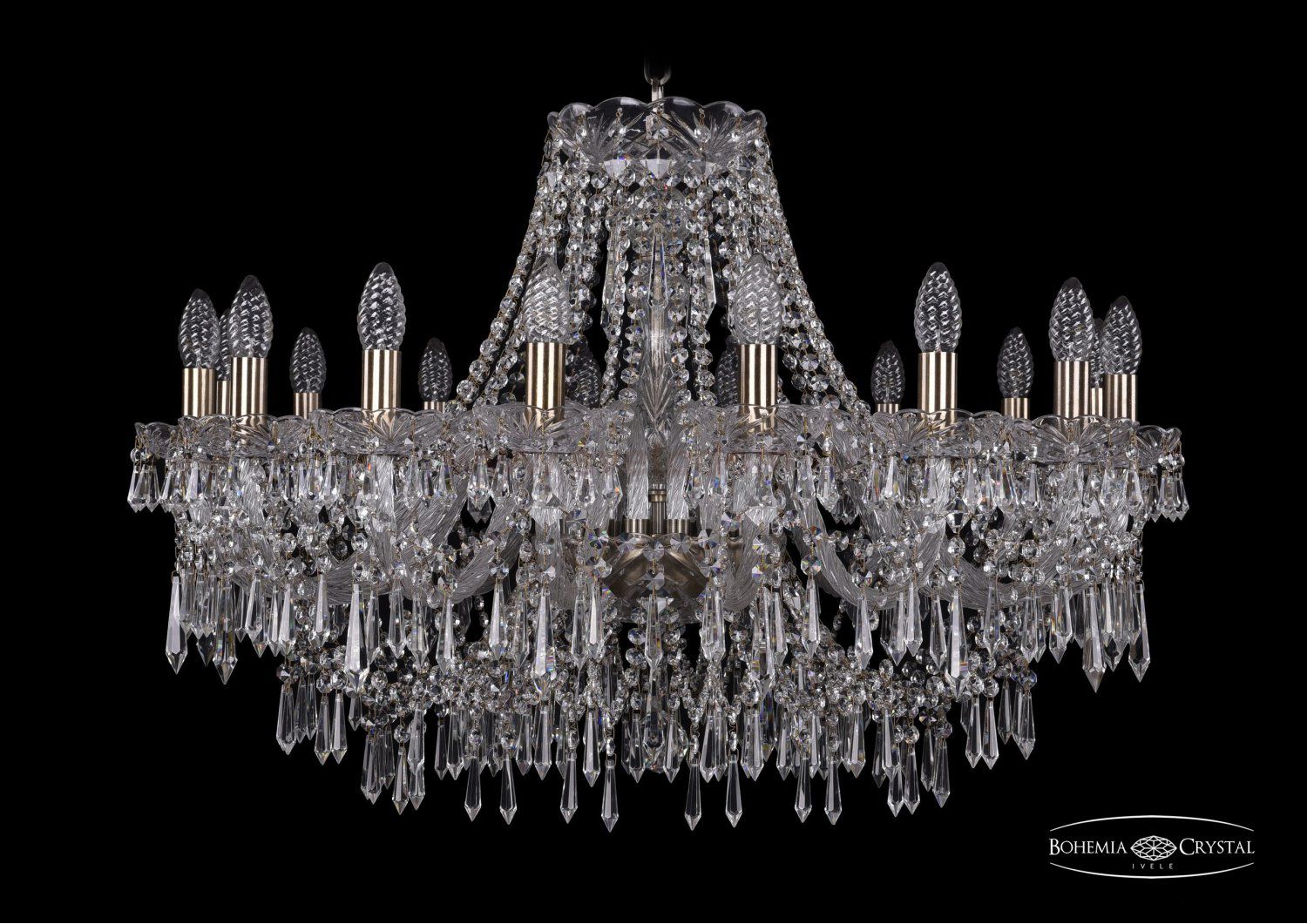 Люстра хрустальная Bohemia Ivele 1403/16/300/Pa