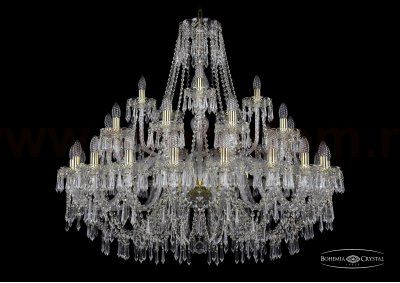 Люстра хрустальная Bohemia Ivele 1403/20+10+5/400/G