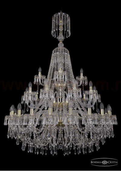 Люстра хрустальная Bohemia Ivele 1403/20+10+5/400/XL-160/3d/G