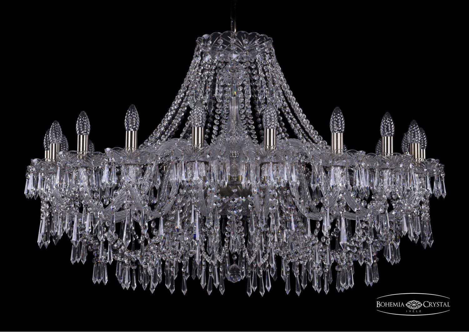 Люстра хрустальная Bohemia Ivele 1403/20/400/Pa