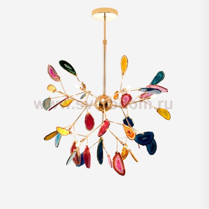Подвесная люстра AGATE D60 Multicolor ImperiumLoft 140494-26
