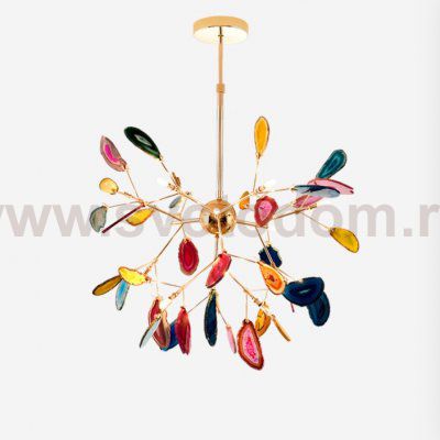 Подвесная люстра AGATE D60 Multicolor ImperiumLoft 140494-26