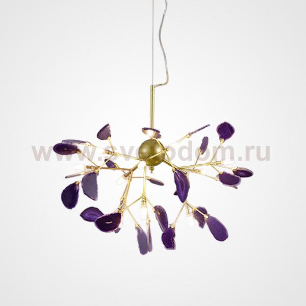 Подвесная люстра AGATE L12 Violet ImperiumLoft 140498-26
