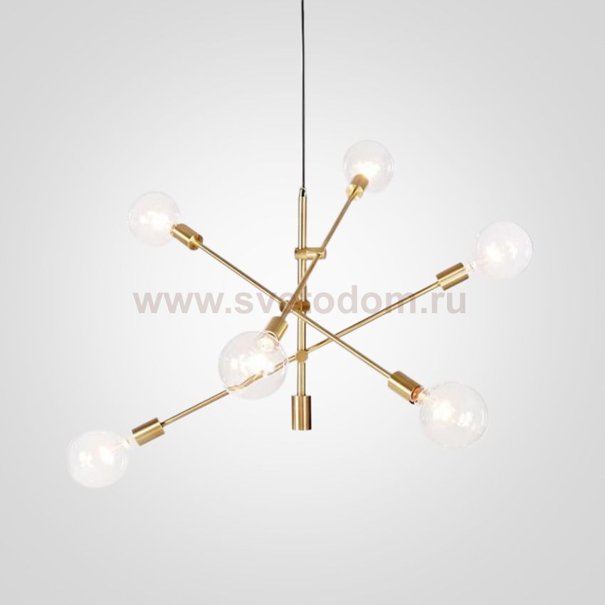 Подвесная люстра ARM1 Латунь ImperiumLoft 140527-26