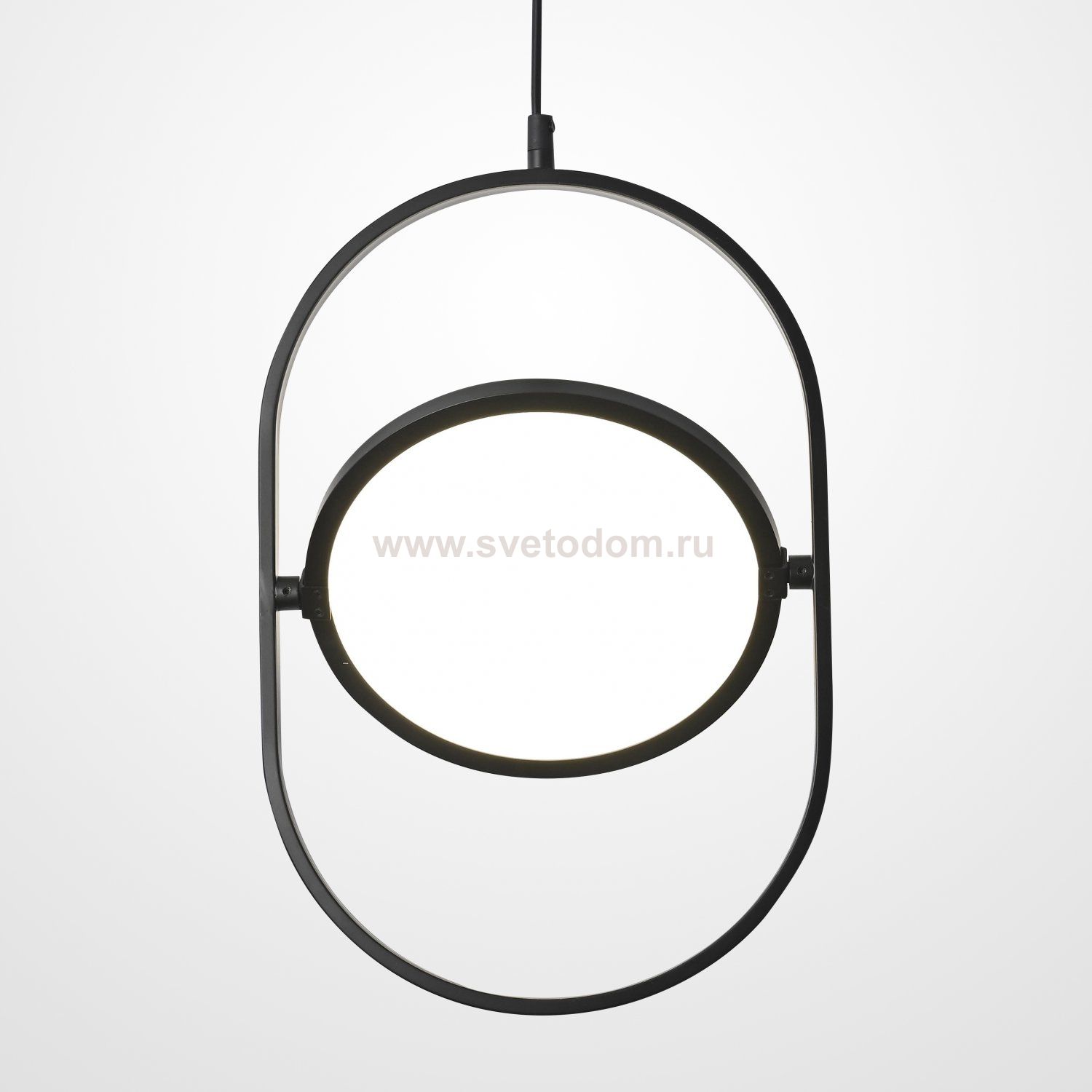 Подвесной светильник ARVET вертикальный Чёрный ImperiumLoft 140533-26