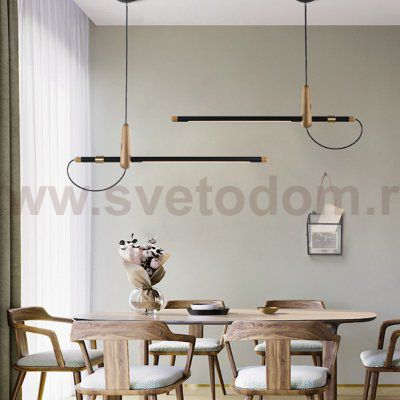 Подвесная люстра BARCKER Black ImperiumLoft 140555-26