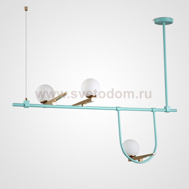 Подвесной светильник BIRD-LINE Голубой ImperiumLoft 140568-26