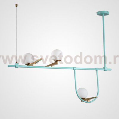 Подвесной светильник BIRD-LINE Голубой ImperiumLoft 140568-26