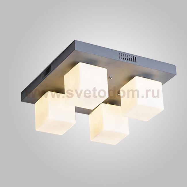 Подвесная люстра BOARD CUBE L4 Grey ImperiumLoft 140574-26