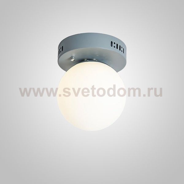 Подвесная люстра BOARD ORB L1 Grey ImperiumLoft 140575-26