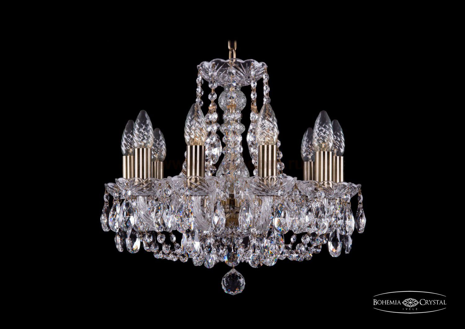 Люстра хрустальная Bohemia Ivele 1406/10/141/Pa