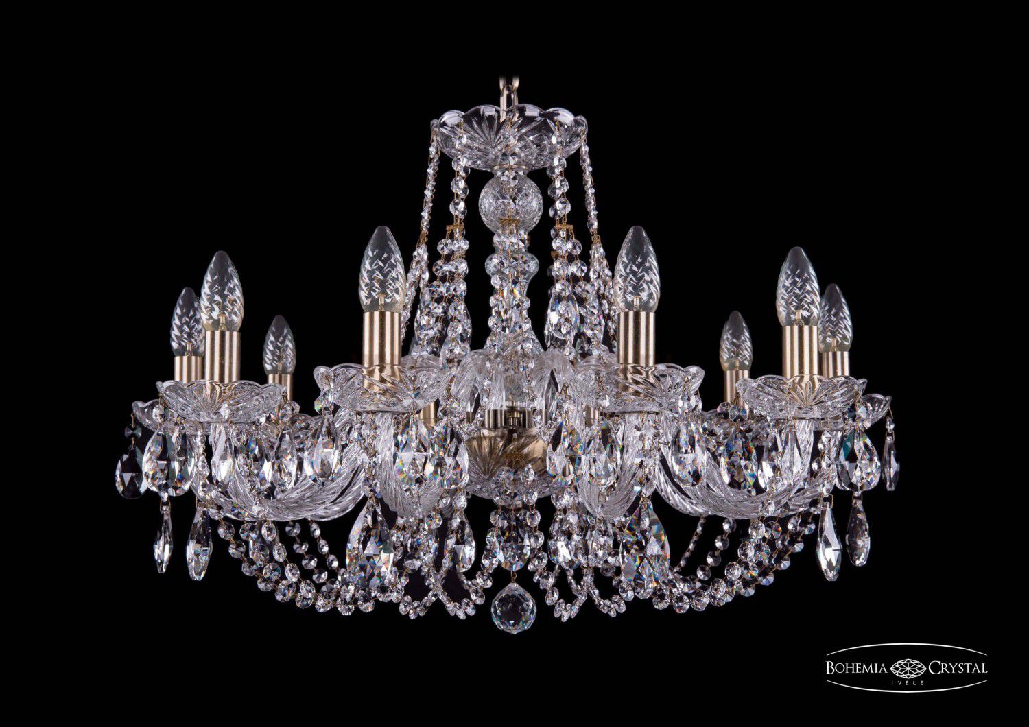 Люстра хрустальная Bohemia Ivele 1406/10/240/Pa