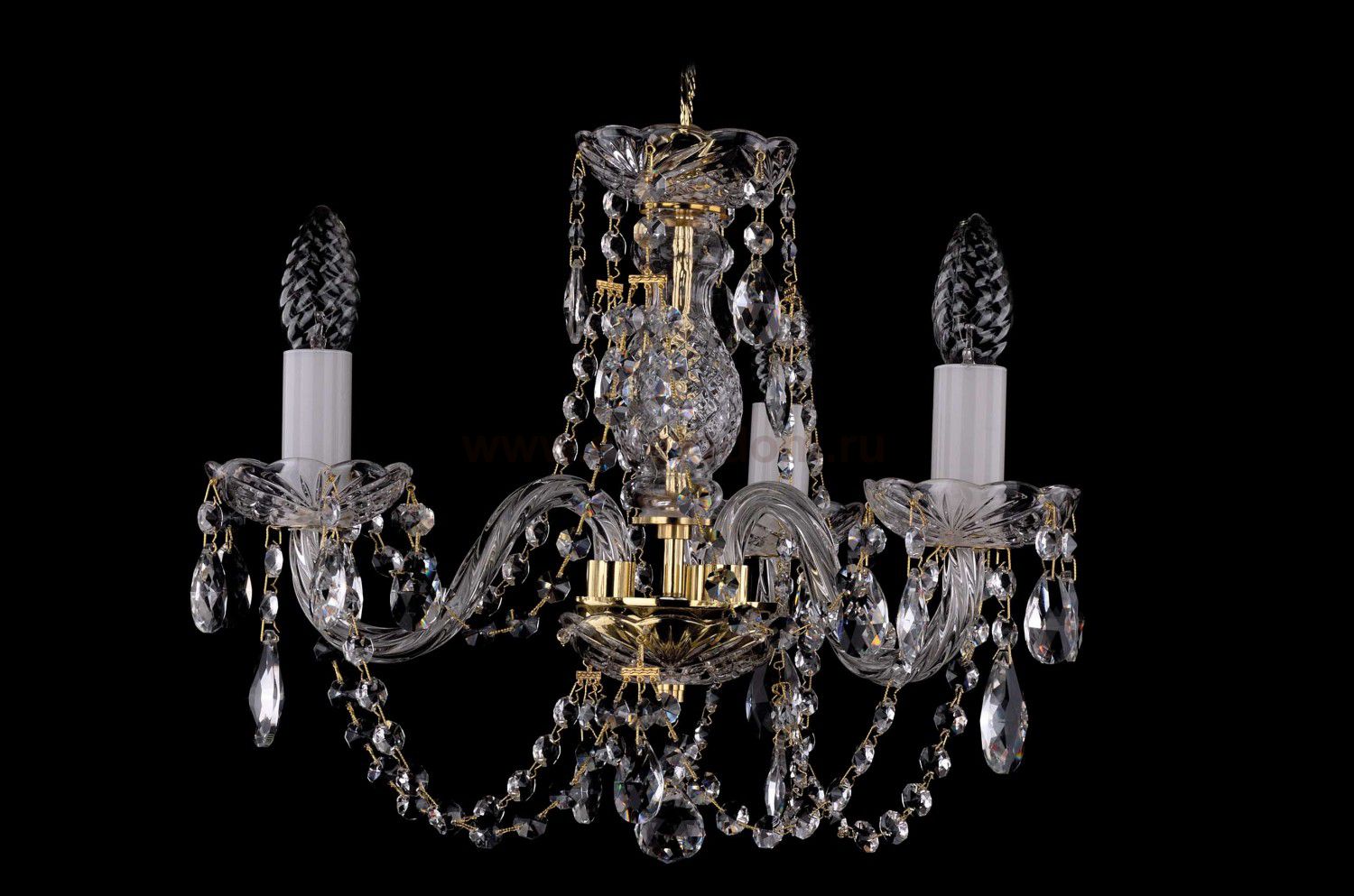 Люстра хрустальная Bohemia Ivele 1406/3/141/G