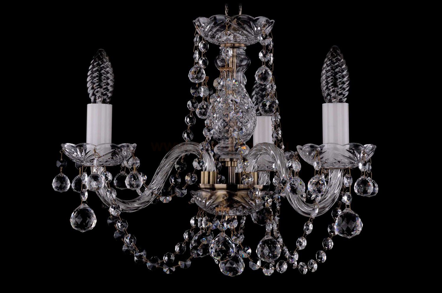 Люстра хрустальная Bohemia Ivele 1406/3/141/Pa/Balls