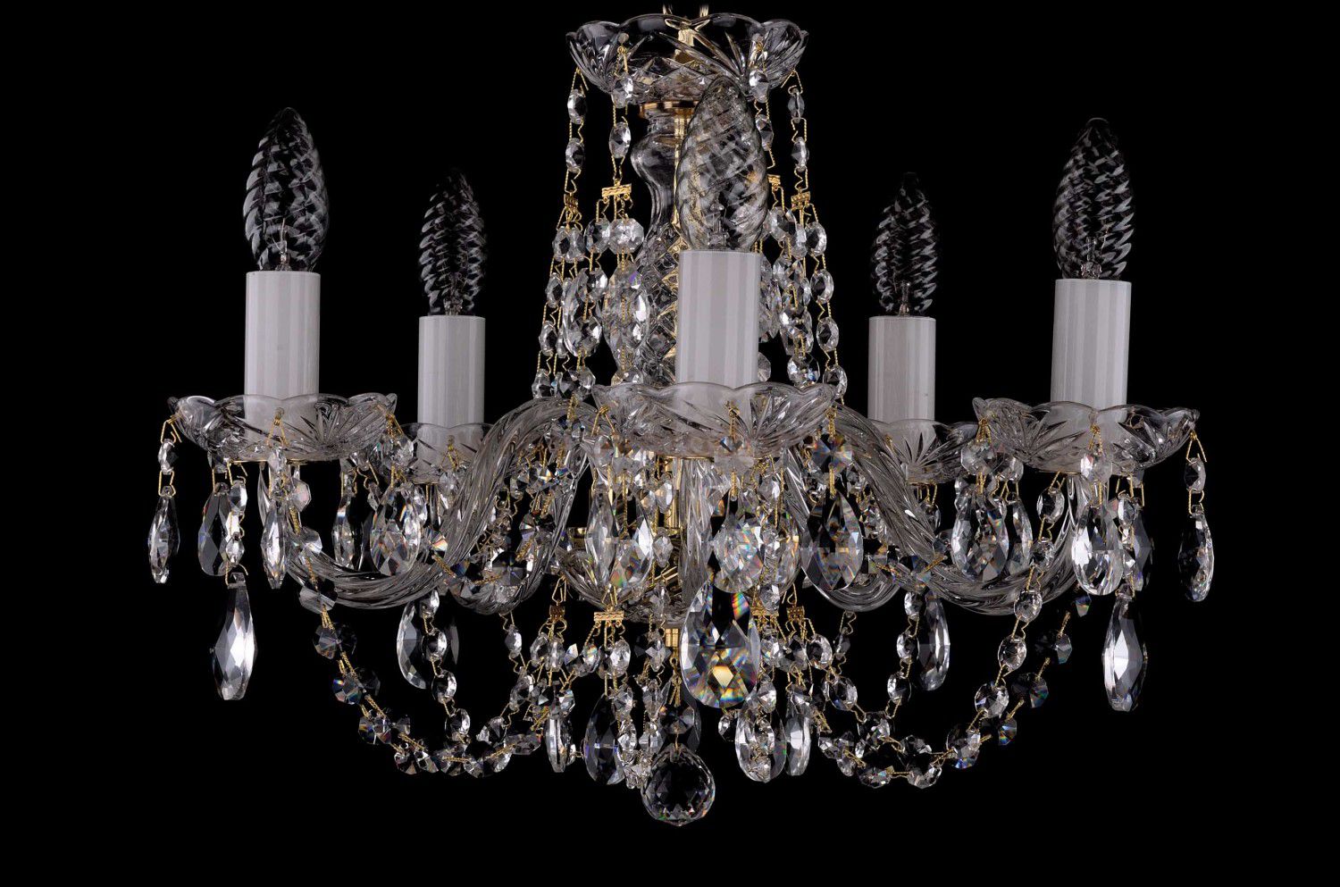 Люстра хрустальная Bohemia Ivele 1406/5/141/G