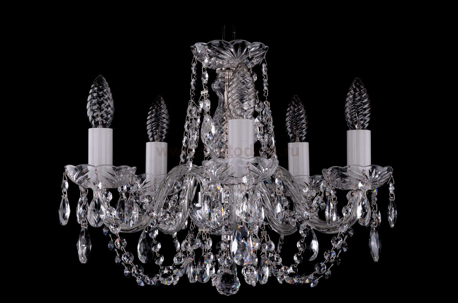 Люстра хрустальная Bohemia Ivele 1406/5/141/Ni