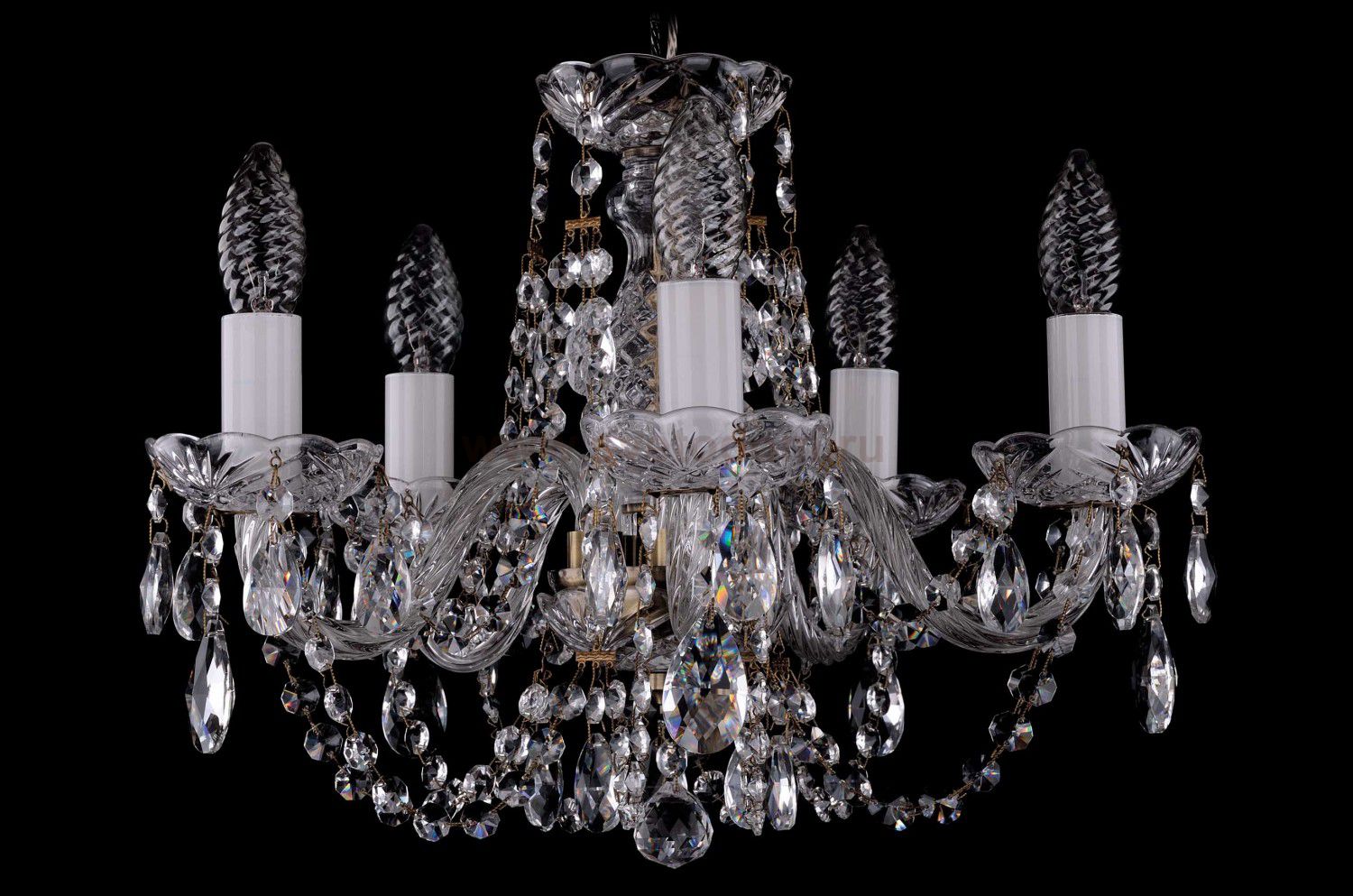 Люстра хрустальная Bohemia Ivele 1406/5/141/Pa