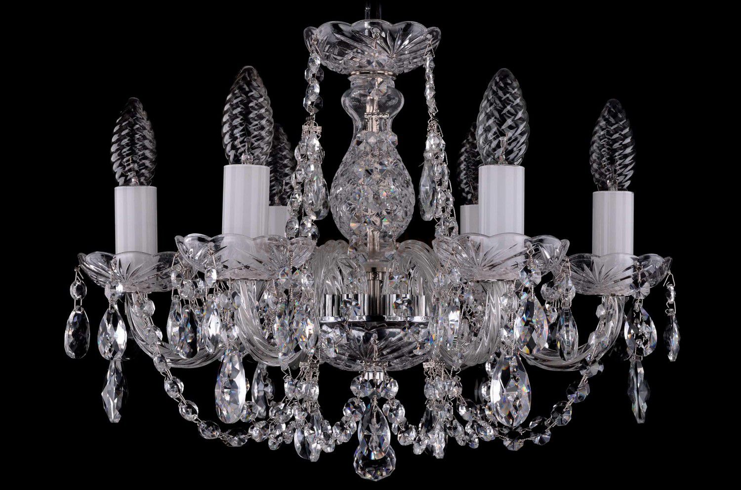 Люстра хрустальная Bohemia Ivele 1406/6/141/Ni