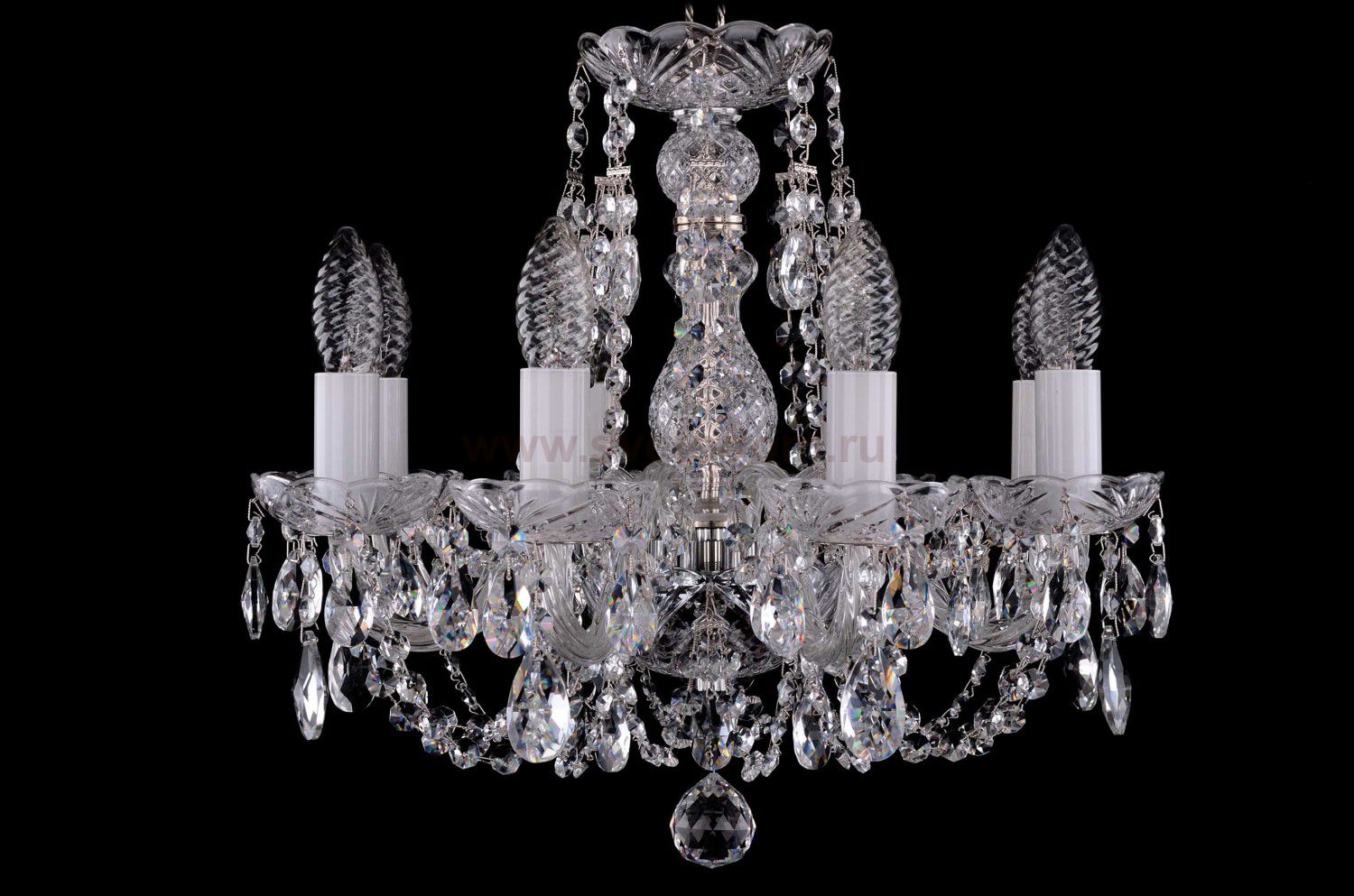 Люстра хрустальная Bohemia Ivele 1406/8/141/Ni