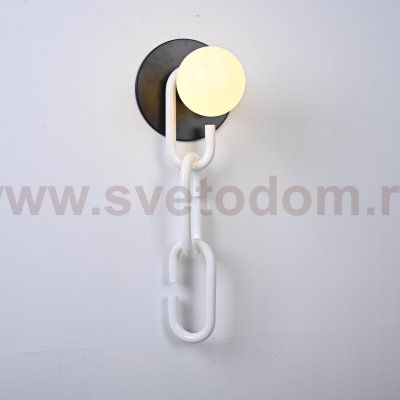 Настенный светильник CHAIN WALL Белый ImperiumLoft 140603-26