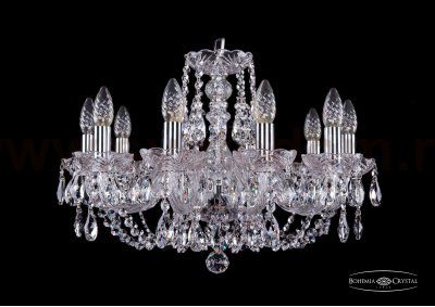 Люстра хрустальная Bohemia Ivele 1406/10/195/Ni