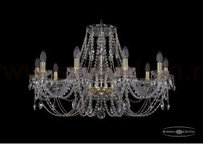 Люстра хрустальная Bohemia Ivele 1406/10/300/G