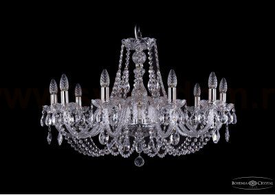 Люстра хрустальная Bohemia Ivele 1406/10/300/Ni