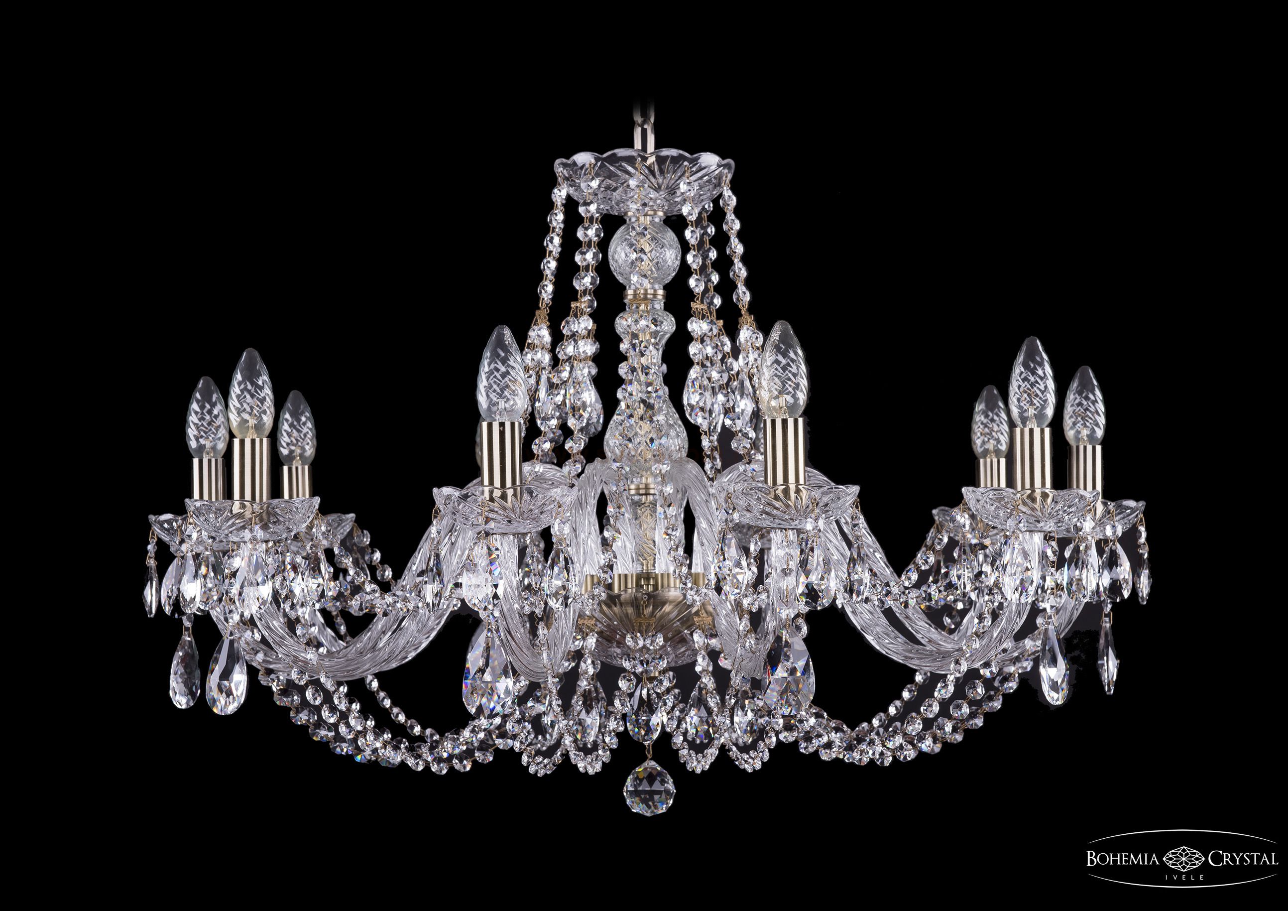 Люстра хрустальная Bohemia Ivele 1406/10/300/Pa