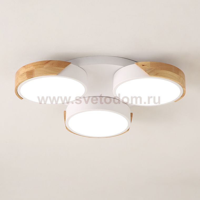 Подвесная люстра CLIP 3 Белый ImperiumLoft 140612-26