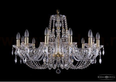 Люстра хрустальная Bohemia Ivele 1406/12/300/G