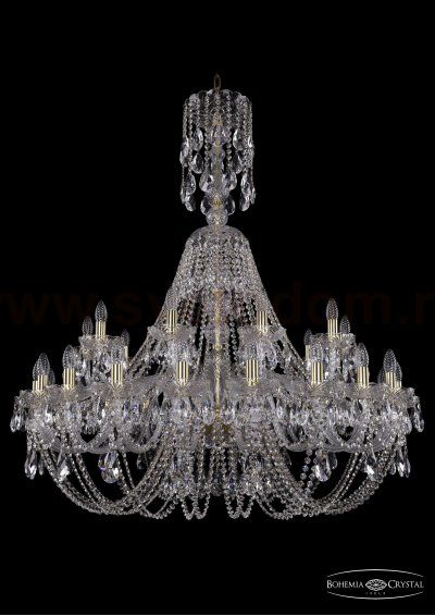 Люстра хрустальная Bohemia Ivele 1406/20+10/400/XL-129/G