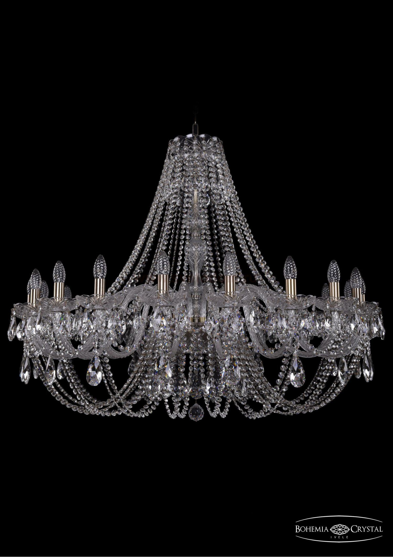 Люстра хрустальная Bohemia Ivele 1406/20/400/h-91/Pa