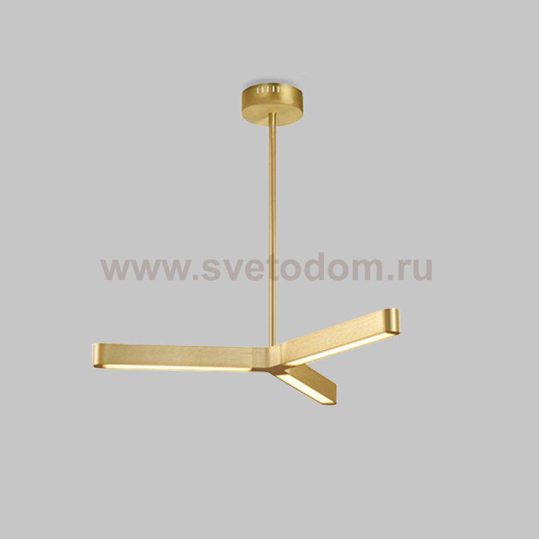 Подвесная люстра CROSS A Золото ImperiumLoft 140622-26