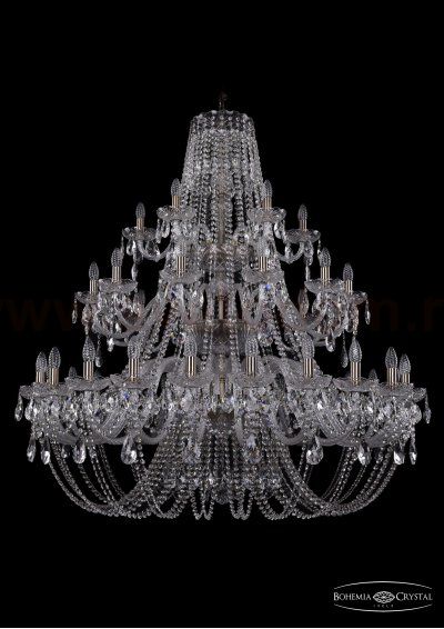 Большая Люстра хрустальная Bohemia Ivele 1406/24+12+6/460/3d/Pa
