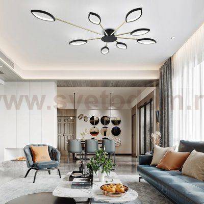 Потолочная люстра DAGGRY 8 ImperiumLoft 140625-26