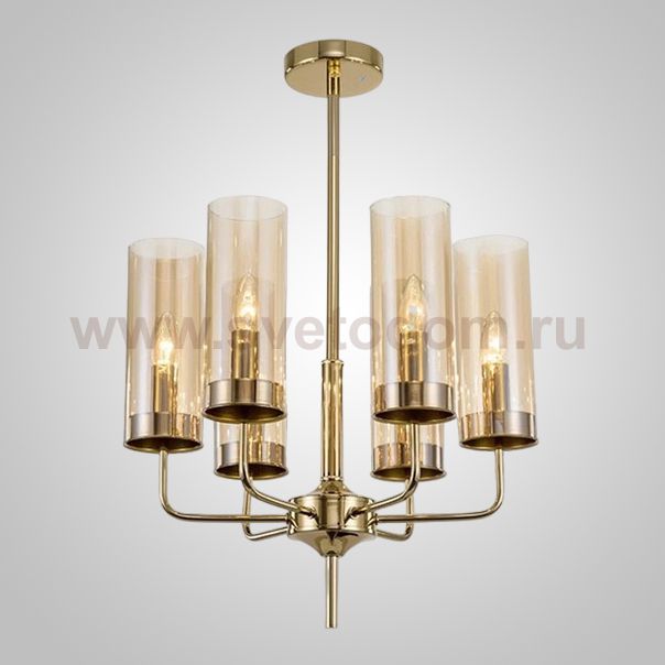 Подвесная люстра DELPHY L6 Brown ImperiumLoft 140639-26