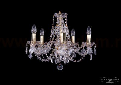 Люстра хрустальная Bohemia Ivele 1406/5/160/G/Balls