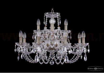 Люстра хрустальная Bohemia Ivele 1406/8+4/240/Pa