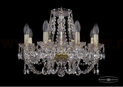 Люстра хрустальная Bohemia Ivele 1406/8/160/G