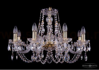 Люстра хрустальная Bohemia Ivele 1406/8/240/G