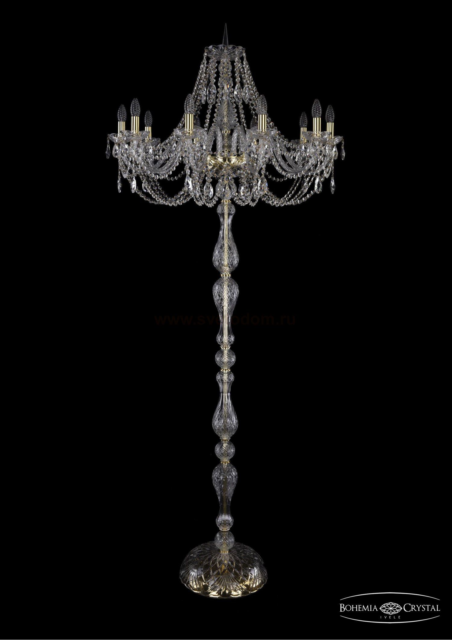 Торшер Bohemia Ivele 1406T1/10/300-210/G