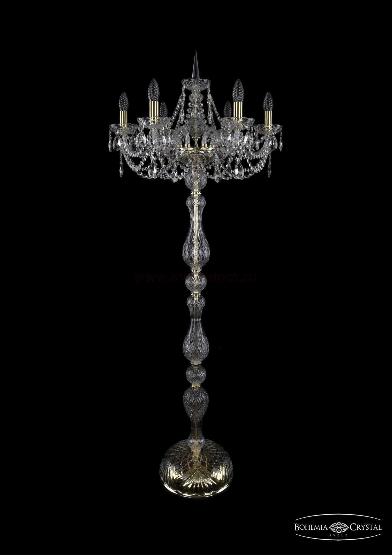 Торшер Bohemia Ivele 1406T1/6/195-160/G