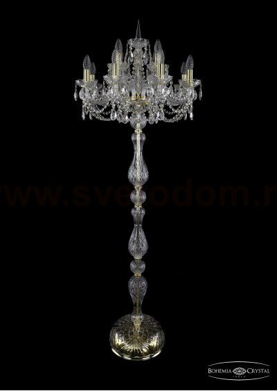 Торшер Bohemia Ivele 1406T1/8+4/195-165/G