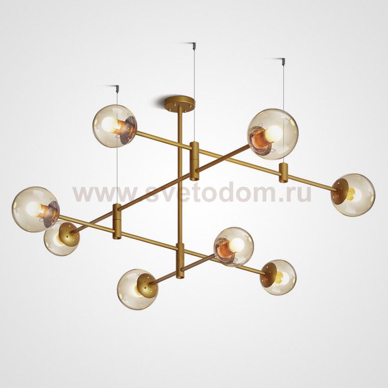 Подвесная люстра GAP золото ImperiumLoft 140725-26