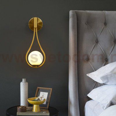 Настенное бра HOOP DROP WALL Bronze ImperiumLoft 140755-26