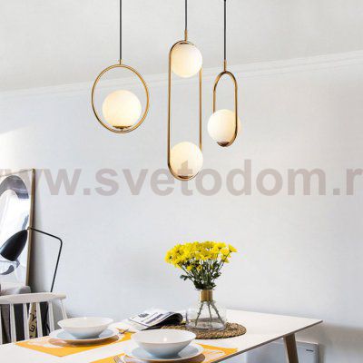 Подвесной светильник HOOP DUO Хром ImperiumLoft 140757-26