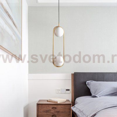 Подвесной светильник HOOP DUO Хром ImperiumLoft 140757-26