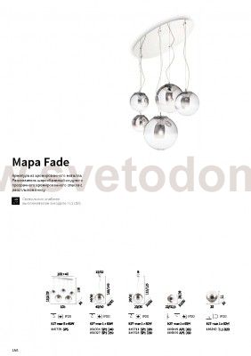 Ideal Lux MAPA FADE SP5